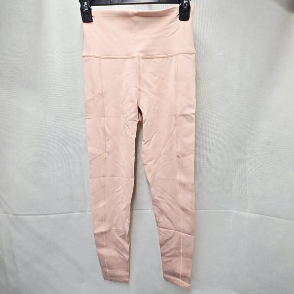 NWT AE (American Eagle) The Everything High-Waisted Pocket Legging SM Pink $40 - Picture 2 of 12